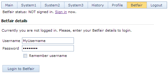 Betfair api login регистрация лицензии онлайн казино